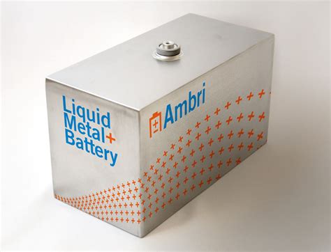 meri battery|ambri liquid metal battery.